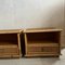 Rattan and Bamboo Bedside Cabinets from Dal Vera, 1960s, Set of 2 5