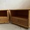 Rattan and Bamboo Bedside Cabinets from Dal Vera, 1960s, Set of 2 12