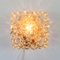 Mid-Century Amber Bubble Glass Flush Mount or Sconce by Helena Tynell for Limburg, Germany, 1970s 6