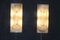 Große Murano Glas Wandlampen aus Alabaster, 1990, 2er Set 8