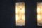 Large Murano Glass Wall Lights in Alabaster, 1990, Set of 2 2