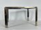 Mid-Century Modern Chrome and Brass Side Table, 1970s, Image 10