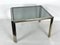 Mid-Century Modern Chrome and Brass Side Table, 1970s 8