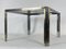 Mid-Century Modern Chrome and Brass Side Table, 1970s 6