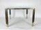 Mid-Century Modern Chrome and Brass Side Table, 1970s 4