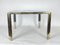 Mid-Century Modern Chrome and Brass Side Table, 1970s, Image 4