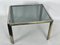 Mid-Century Modern Chrome and Brass Side Table, 1970s, Image 7