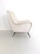 Fauteuils Blancs, 1950s, Set de 2 5