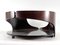 Runder Mid-Century Couchtisch aus Holz im Stil von Gio Colombo, Italien, 1970er 5