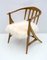 Mid-Century Italian Modern Sheepskin Curved Armchair, Italy, 1970s, Image 2