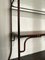 Mid-Century French Bookcase or Shelf in Iron and Glass, 1950s 9