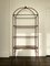 Mid-Century French Bookcase or Shelf in Iron and Glass, 1950s 1