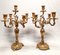 Gilded Bronze Candleholders, 19th Century, Set of 2 4