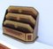 Desk Organizer Set in Leather, Late 19th Century, Set of 5, Image 4