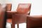 Cab 413 Dining Chairs in Red Leather by Mario Bellini for Cassina, Set of 8, Image 14