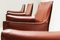 Cab 413 Esszimmerstühle aus rotem Leder von Mario Bellini für Cassina, 8 . Set 10