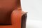 Cab 413 Esszimmerstühle aus rotem Leder von Mario Bellini für Cassina, 8 . Set 12
