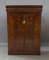 19th Century French Flame Mahogany Secretary 1