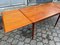 Mid-Century Danish Teak Dining Table with Extensions, 1960s 2