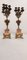 Gilt Metal & Marble Candleholders, France, 1940s, Set of 2, Image 7