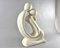 Ceramic Sculpture of Couple Kneeling The Kiss from Gilde Handwerk, Germany 3
