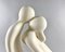Ceramic Sculpture of Couple Kneeling The Kiss from Gilde Handwerk, Germany 5