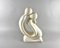 Ceramic Sculpture of Couple Kneeling The Kiss from Gilde Handwerk, Germany 2