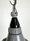 Industrial Grey Pendant Light, Former USSR, 1960s 8