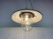 Industrial Grey Enamel Factory Hanging Lamp, 1960s 13