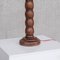 Mid-Century French Tall Wooden Table Lamp, 1950s, Image 5