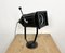 Lámpara de mesa con foco de teatro vintage en negro, años 60, Imagen 11