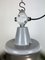 Lámpara colgante italiana industrial de aluminio de Fael Luce, años 70, Imagen 3