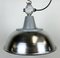 Lámpara colgante italiana industrial de aluminio de Fael Luce, años 70, Imagen 5