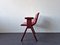 Fauteuil Synthesis 45 Rouge Vineux par Ettore Sottsass pour Olivetti, Italie, 1970s 4