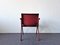 Wine Red Synthesis 45 Armchair by Ettore Sottsass for Olivetti, Italy, 1970s, Image 3