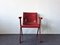 Wine Red Synthesis 45 Armchair by Ettore Sottsass for Olivetti, Italy, 1970s 2