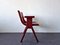 Wine Red Synthesis 45 Armchair by Ettore Sottsass for Olivetti, Italy, 1970s 5