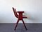 Wine Red Synthesis 45 Armchair by Ettore Sottsass for Olivetti, Italy, 1970s, Image 5