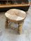 Vintage Brutalist Stool, 1930s 4