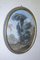 Countryside Hunting Scene, Late 1800s, Oval Tempera Painting, Framed 3