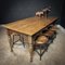 Vintage Wooden Dining Table, 1900s, Image 16