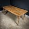 Vintage Wooden Dining Table, 1900s, Image 3