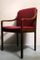 Danish Red Leatherette Desk Chair, 1960s 1