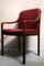 Danish Red Leatherette Desk Chair, 1960s, Image 1