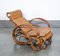 Ausziehbarer und verstellbarer Draio Stuhl aus Korbgeflecht 2