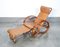 Ausziehbarer und verstellbarer Draio Stuhl aus Korbgeflecht 1