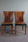 Leather Dining Room Chairs, Set of 5 2