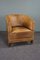 Vintage Brown Leather Armchair 2