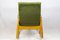 Mid-Century Modern Rocking Chair by Ton with Original Fabric, Czech, 1953 5