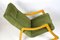 Mid-Century Modern Rocking Chair by Ton with Original Fabric, Czech, 1953 4